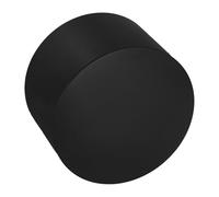 BESPORTBLE Base para Trofeos Cilíndrica de Cristal Negro 80x80x50 Mm, Pedestal Grabable para Medallas, Soporte Decorativo Estable para Eventos Deportivos y Exhibición de Premios