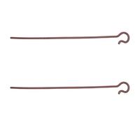 BESPORTBLE Bastón de Pastor de Plástico 2 Unidades Accesorio para Disfraz de Cosplay y Fiestas Bastón Falso Multifuncional para Baile y Representaciones Teatrales 3 Secciones Personal de