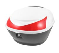 BESPORTBLE Baúl Moto Caja de Almacenamiento Trasera de Plástico Fácil de Instalar y Transportar para Casco de Motocicleta Adecuado para Riding