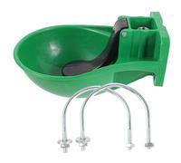 BESPORTBLE Bebedero Automático para Ganado de Plástico y Cobre Cuenco Resistente y Fácil de Limpiar Dispensador de Agua para Vacas Caballos y Ovejas Sistema Antigoteo para Exteriores