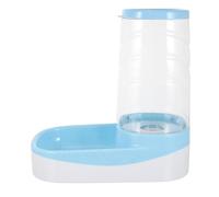 BESPORTBLE Bebedero Automático para Mascotas Pequeño de 3.8l Sistema de Sifón y Salida de Agua Automática, Recipiente Azul de PP Adecuado para Perros y Gatos en Suministros para Mascotas