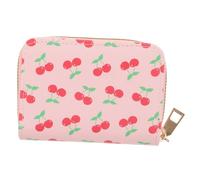 BESPORTBLE Billetera para Monedas De Bolsas De Tarjeta Poseedor Pequeño Titulares Delgado Carteras Pequeñas para Mujer Tarjetero Titular De La Tarjeta De Crédito Rosa PU