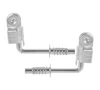 BESPORTBLE Bisagra Ajustable para Reposacabezas de Sofá Bisagra de Soporte de Aleación 125 MM 6 Posiciones Accesorio para Muebles Piezas de Repuesto para Sofá Juego de 2 Unidades