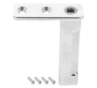 BESPORTBLE Bisagra de puerta de refrigerador de acero inoxidable, cierre automático para congelador, tornillo M5, color aleatorio, para nevera cocina