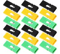 BESPORTBLE Bloques de Conexión Jumper 60 Piezas para Placas Madre y Discos Duros, Tapas de Puente Paso 2,54 MM para Aplicaciones en Equipos Electrónicos y Unidades DVD Color Aleatorio