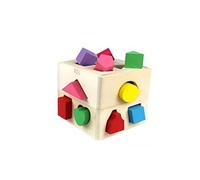 BESPORTBLE Bloques de Construcción de Madera Educativos para Bebés Set de Juguetes Montessori para Niñas Apilar y Clasificar Formas Geométricas Desarrollo Sensorial y Coordinación Manual