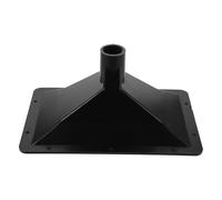 BESPORTBLE Bocina Rectangular para Altavoces de Escenario Rosca Plástico Resistente para Exteriores Repuesto para Sistemas de Audio Conferencias y Eventos Profesionales 320X200 MM