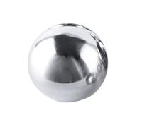 BESPORTBLE Bola Decorativa De Metal Inoxidable Pulida Espejo De Esfera Hueca Brillante para Jardín y Decoración De Hogar Accesorio De Acero Inoxidable