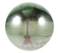 BESPORTBLE Bola Espejo de Acero Inoxidable Pulido, Esfera Hueca Decorativa | Acabado Brillante, Instalación Sencilla, Uso Interior y Exterior, para Jardines, Fondos Fotográficos