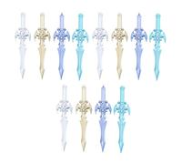 BESPORTBLE Bolígrafos de Gel Forma de Espada de Plástico 0.5mm 12 Piezas Fáciles de Usar y Almacenar para Marcar Cosas Importantes y Escribir en Tarjetas de Bendición