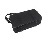 BESPORTBLE Bolsa Acolchada Portátil para Clarinete Bemol, Estuche Ligero de Lona Negra Resistente a Golpes, Asas Reforzadas Adecuado para Transporte y Viaje de Instrumentos Musicales