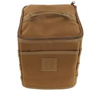 BESPORTBLE Bolsa de Almacenamiento para Bombonas de Gas para Camping Estuche Ultraligero Color Barro Cierre Hermético Bolsa Portátil para Utensilios y Tanques de Gas al Aire Libre