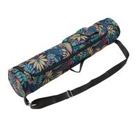 BESPORTBLE Bolsa de Almacenamiento para Esterilla de Yoga Bandolera Ajustable de Tela Oxford Diseño Étnico Cilindro Grande para Fitness Pilates y Ejercicio al Aire Libre