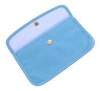 BESPORTBLE Bolsa de Almacenamiento para Mascarillas Infantil Cierre Hermético, Material Lino Sintético y Forro PVC, Portátil para Uso en Casa y Oficina, Mantiene Mascarillas Secas