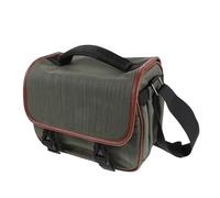 BESPORTBLE Bolsa de Cámara Tipo Bandolera para DSLR y Cámaras sin Espejo, Tamaño Mediano, Nailon Resistente, Color Verde Militar, con Bolsillos Interiores para Accesorios, Adecuado