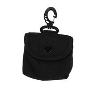 BESPORTBLE Bolsa De Llaves De Camuflaje Pequeña Bolsa De Maquillaje Bolso De La Llave del Coche Bolso Pequeño Monedero Pequeño Pequeñas Bolsas De Llaves Cubiertas Clave Tela Oxford Black