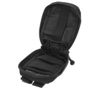 BESPORTBLE Bolsa de Medicina de Cintura Bolsas almacenaje Bolsas de Almacenamiento Cinturon Storage Bags Belt médico Trabajar Bolsas de Cintura Pequeña Bolsa de Herramientas poliéster Black