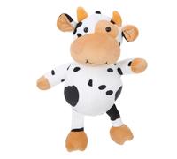 BESPORTBLE Bolsa De Peluche De Vaca Mochila De Dos Hombros Estilo Moderno Mochila De Peluche Forma De Vaca Para Mujer De Moda De Viaje