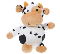 BESPORTBLE Bolsa De Peluche Para Mujer Mochila De Hombro Forma De Vaca Bolso De Peluche Casual Para Uso Diario y Actividades Al Aire