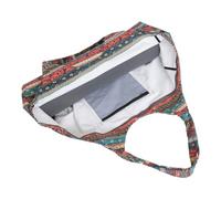 BESPORTBLE Bolsa Ligera y Resistente para Esterilla de Yoga Gran Capacidad de Lona Estampada Étnica Bolso Deportivo Adecuado para Senderismo y Compras