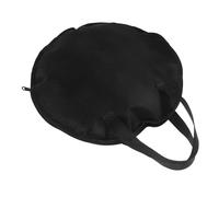 BESPORTBLE Bolsa para Batería Tipo Dumb Drum de Tela Oxford Negra, Tamaño 12 Pulgadas, Portátil y Resistente para Almacenamiento y Transporte en Viajes o Conciertos