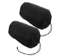 BESPORTBLE Bolsa para Chaquetas de Plumas Cordón Ligera y Resistente Tamaño 165X33 CM y 20X41 CM Pack 2 Unidades Adecuado para Viaje Senderismo y Almacenamiento de Ropa Mojada