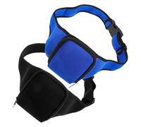 BESPORTBLE Bolsa para Micrófono Cinturón Ajustable y Bolsillo para Auriculares y Teléfono, Riñonera para Entrenador Personal, 2 Piezas