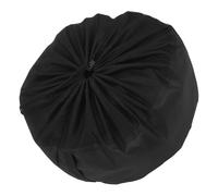 BESPORTBLE Bolsa Porta Manguera para Autocaravana Resistente, Material Negro, Uso Multiusos para Almacenamiento De Agua y Cables Eléctricos, Compacto y Plegable para Viaje y Camping,