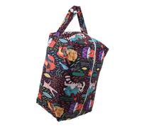 BESPORTBLE Bolsa Portátil para Pañales de Tela Reutilizable y Transpirable Tamaño Mediano Color Azul Brillante Adecuado para Viaje y Guardado de Pañales Mojados y Ropa Sucia