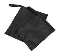 BESPORTBLE Bolsa Reutilizable para Ropa Húmeda y Seca con Asa, Tamaño 30x22,5cm y 36x30cm, Resistente al Agua para Playa, Piscina, Viaje y Pañales de Tela (2 Piezas)