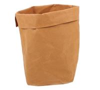 BESPORTBLE Bolsas de Papel Kraft Lavables Resistentes al Aceite para Almacenamiento de Alimentos Galletas Pan y Snacks Reutilizables y Plegables para Despensa Organizada