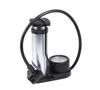 BESPORTBLE Bomba De Piso Portátil para Neumáticos De Bicicleta, Alta Presión, Aleación De Aluminio, con Barómetro, Mini Tamaño, Transporte Ligero, Uso Ciclismo y Deportes Al Aire Libre