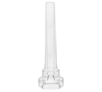 BESPORTBLE Boquilla de Repuesto para Trompeta Transparente, Accesorio Pequeño de Plástico para Práctica y Rendimiento, Compatible Trompeta para Principiantes y Músicos Profesionales