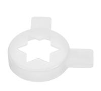 BESPORTBLE Boquilla para Máquina de Helado Forma Hexagonal de Estrella, Accesorio para Dispensar Helados, Punta para Modelar Postres, Compatible Máquinas Comerciales, Material Duradero