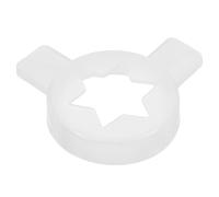 BESPORTBLE Boquilla para Máquina de Helados Hexagonal Estrella Accesorio Dispensador Reutilizable de Plástico para Modelar Helados y Postres Repuesto Versátil para Heladerías y Pastelerías