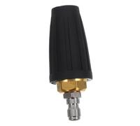 BESPORTBLE Boquilla Turbo Giratoria de Alta Presión 4000 Psi Conexión Rápida 1/4 para Lavadora, Material de Acero Inoxidable y Goma, Adecuado para Tareas Industriales de Limpieza