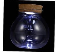 BESPORTBLE Botella Ecológica con Luz Led para Acuario Sencillo De Vidrio para Micropaisaje con Luz Led para Paisaje DIY
