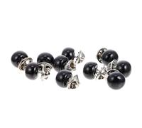 BESPORTBLE Botones a Presión Invisibles Compactos y Resistentes para Ropa Mujer, 10 Piezas Negras Broches Anti-peering Ideales para Camisas y Cardigans