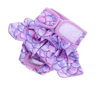 BESPORTBLE Bragas Periódicas Reutilizables para Hembras Ajustables y Lavables Paquete De Diseño Adorable Color Calzoncillos Sanitarios para Celo