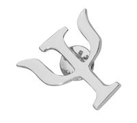 BESPORTBLE Broche de Aleación Plateado Diseño Psicológico Creativo Alfiler de Pecho Unisex Insignia Decorativa Multifuncional para Mochila Calcetines y Ropa Accesorio Retro Original