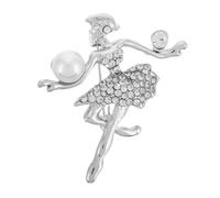 BESPORTBLE Broche De Ballet Niña Con Rhinestones y Aleación De Accesorio Para Danzar Para Del Ballet y Jóvenes