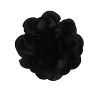 BESPORTBLE Broche de Flor de Tela Negra Grande Exagerado para Mujer Prendedor Floral de Moda Accesorio Liviano para Bodas Fiestas y Ropa Elegante Broches Flores Vestidos Broches de Tela