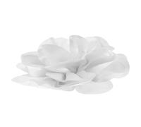 BESPORTBLE Broche de Flor Grande de Tela Color Marfil de Banquete Accesorios para Vestidos de Fiesta para Bodas Prendedor de Solapa de Moda