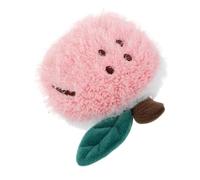 BESPORTBLE Broche De Manzana De Peluche Alfiler De Abeja Broche Inicial Broche De Abejas De Dibujos Animados Pines Para Sambas Horquillas Para El Pelo De Libélula Broche De Insecto Felpa Rosa