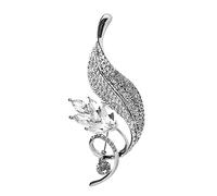 BESPORTBLE Broche De Rhinestone Para Mujer Accesorio De Fiesta y Pin De Ramo Para Broche