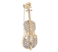 BESPORTBLE Broche De Violín Vintage Musical Accesorio De Vestir Broche De Guitarra Diseño Único
