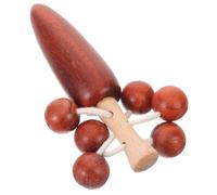 BESPORTBLE Burlón De Mano De Madera Seguro Para Bebés Instrumento Musical Tradicional Portátil Para Niño Niña y Niñas Juguete Compacto Para Desarrollo Musical