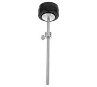 BESPORTBLE Cabeza de Maza para Bombo Negro Eje Batidor de Agarre Seguro, Accesorio de Pedal de Batería de Metal y Plástico para Baterías Electrónicas y Acústicas