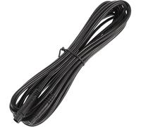 BESPORTBLE Cable de Extensión con 5 Conectores y 8 Agujeros para Cámara de Visión Trasera Material PVC y Cobre, Color Negro, Fácil de Instalar y Alta Estabilidad para Dash CAM y Mirror CAM