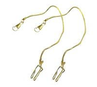 BESPORTBLE Cadena De Reloj De Bolsillo 2 Piezas Accesorio De Metal para Chaleco De Hombre Diseño Elegante y Versátil Acabado Pulido Adecuado para Relojes De Vestir y Trajes